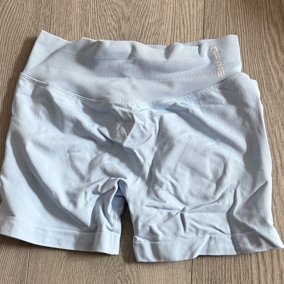 Dfyne Pants - DFYNE Light Blue Women's Athletic Shorts